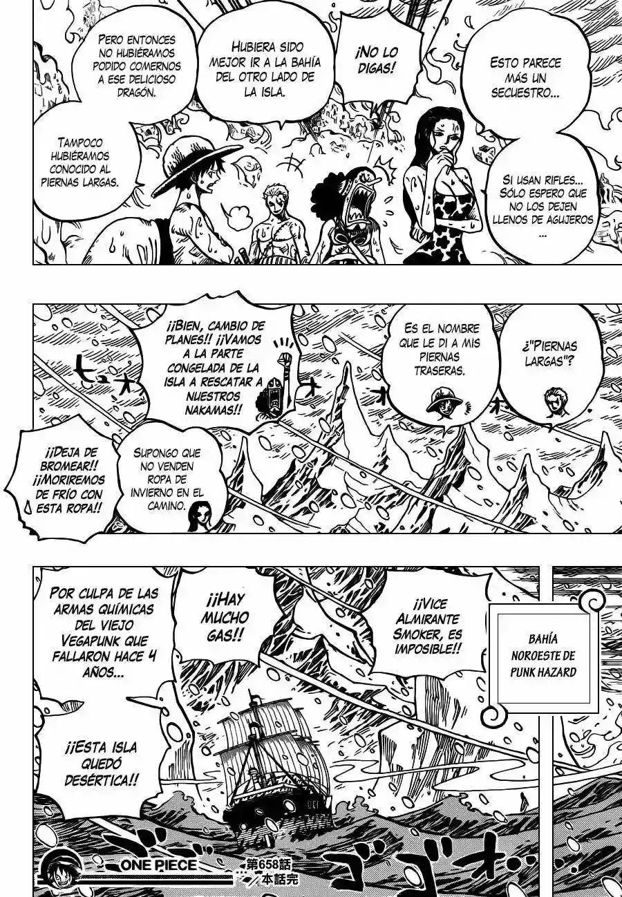 One Piece Capitulo 658 página 19