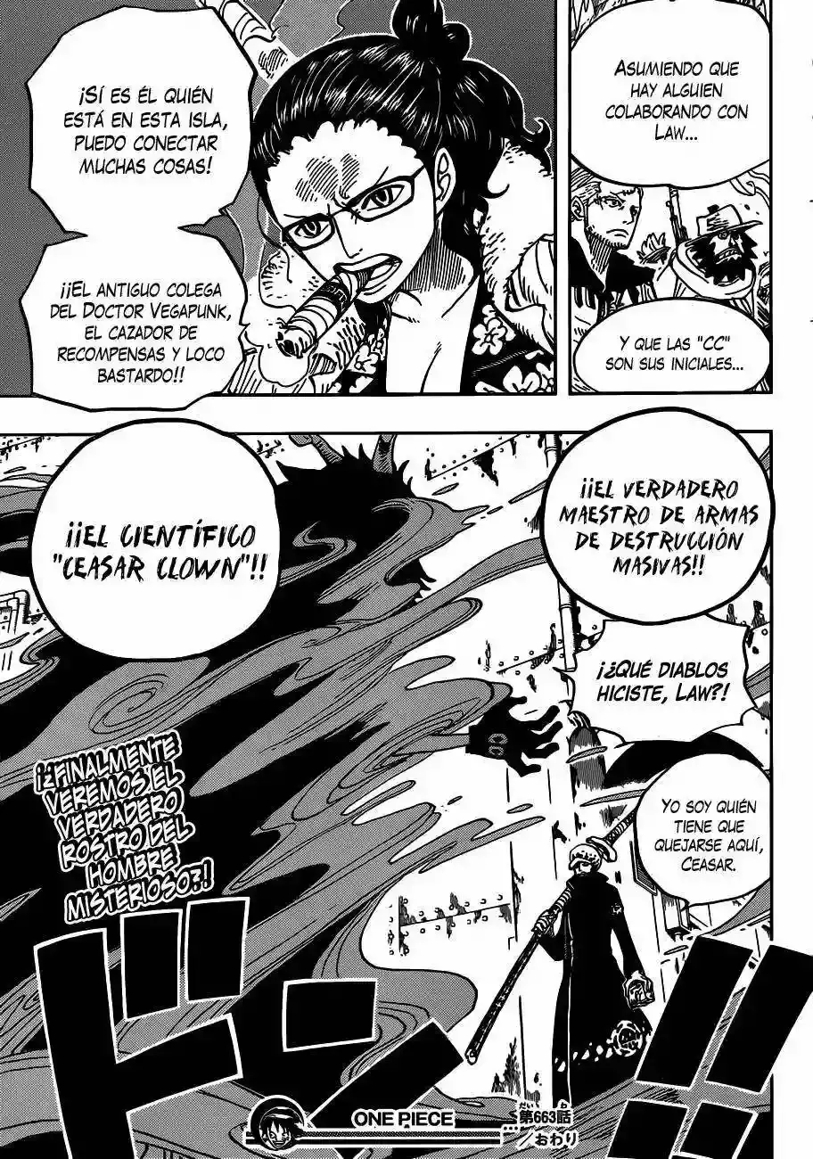 One Piece Capitulo 663 página 20