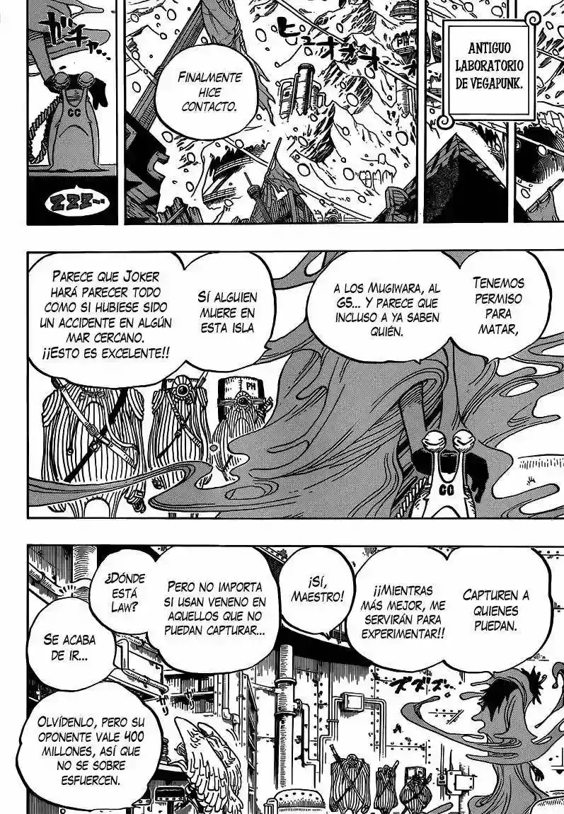 One Piece Capitulo 664 página 8