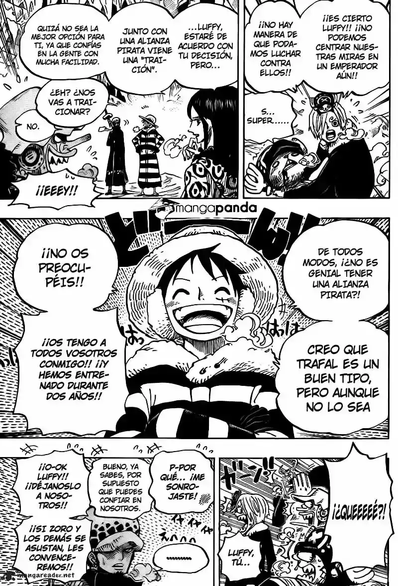 One Piece Capitulo 668 página 5