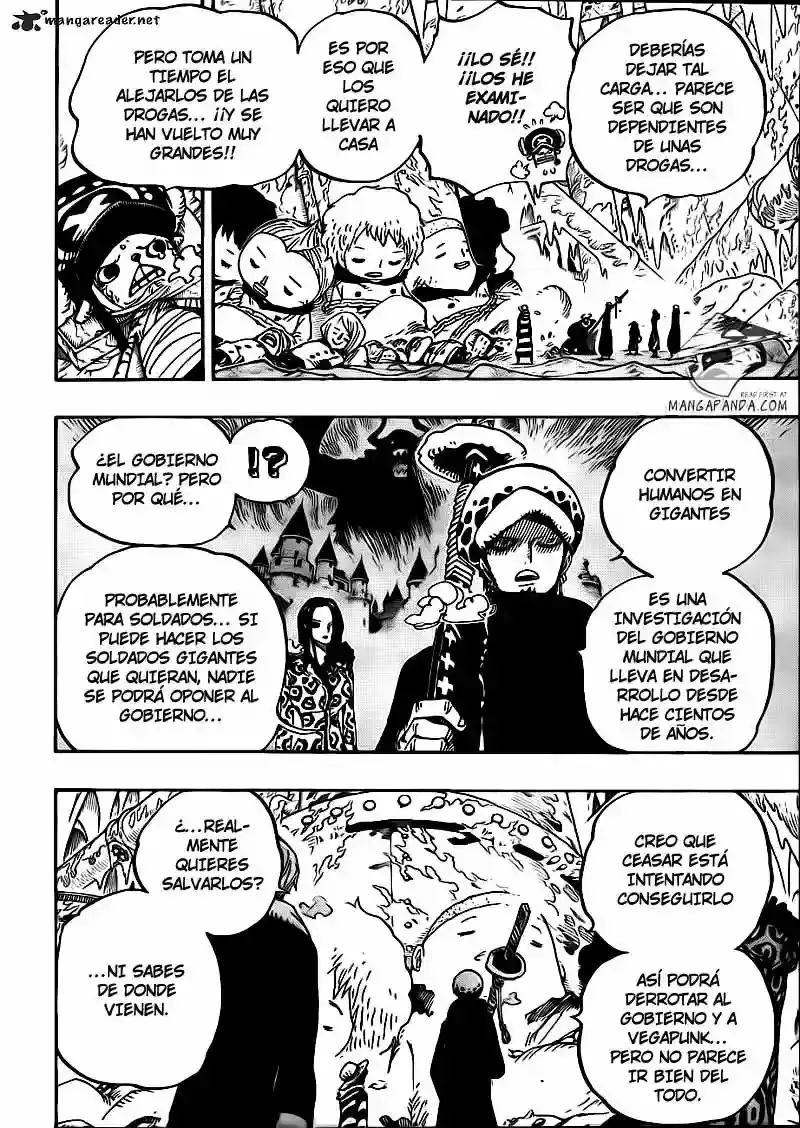 One Piece Capitulo 668 página 8