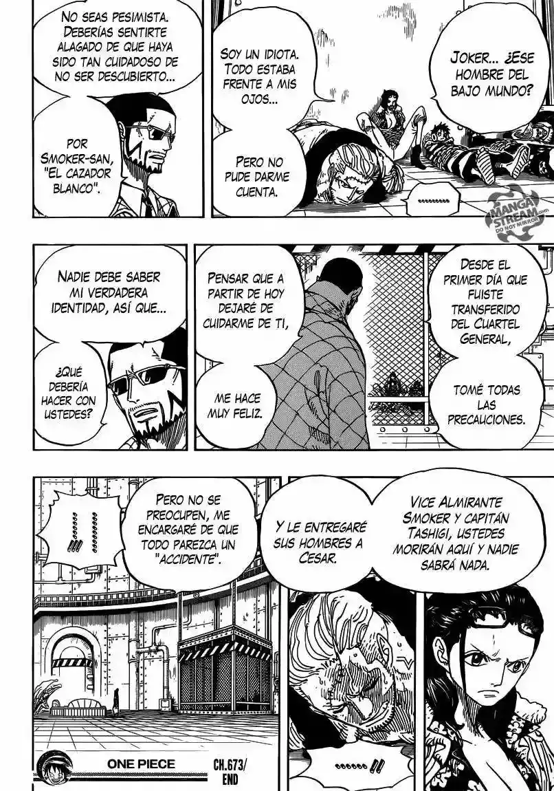 One Piece Capitulo 673 página 19