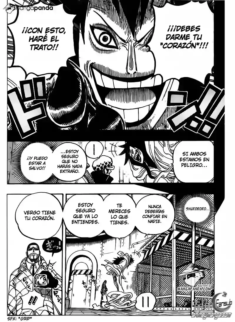 One Piece Capitulo 675 página 9