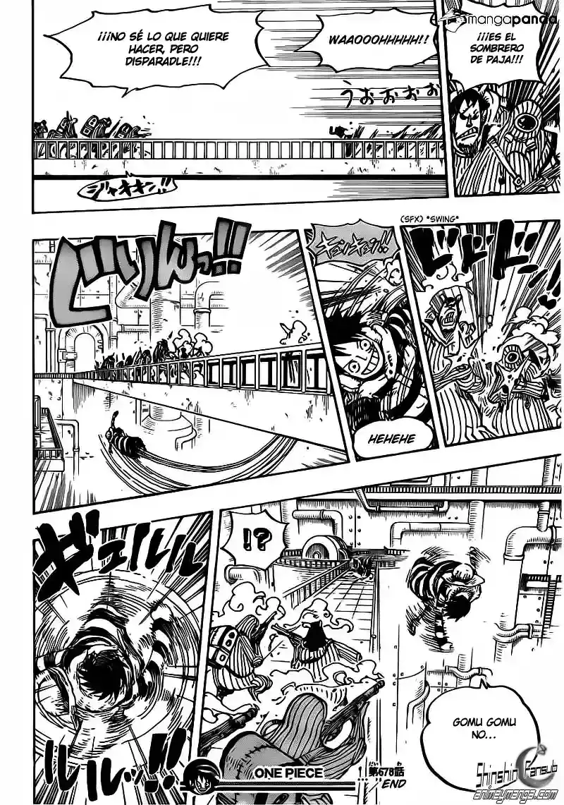 One Piece Capitulo 678 página 15