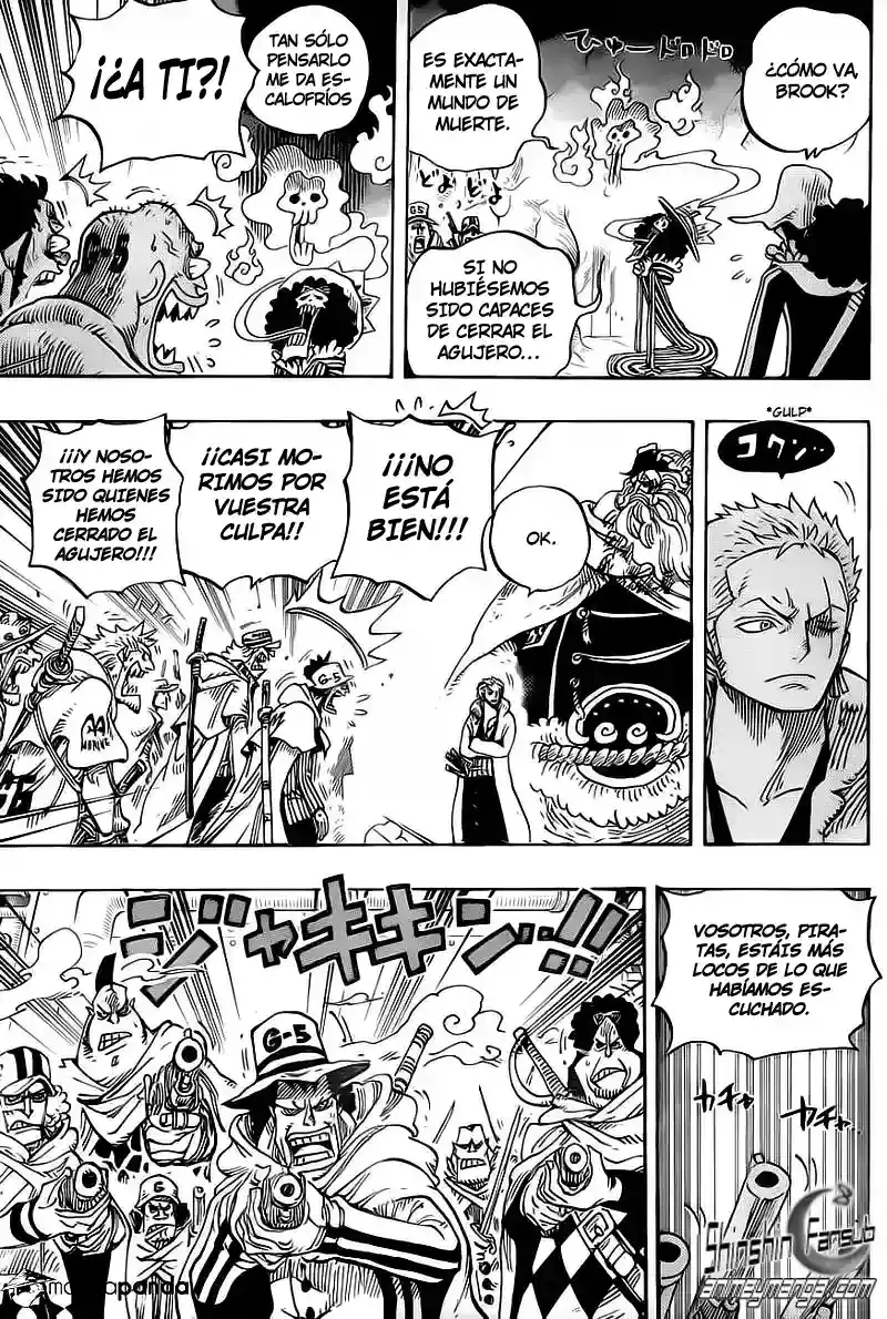 One Piece Capitulo 678 página 7