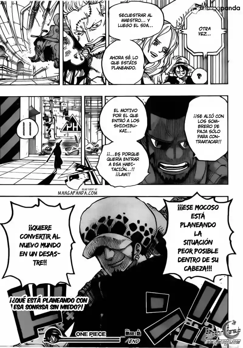 One Piece Capitulo 681 página 19
