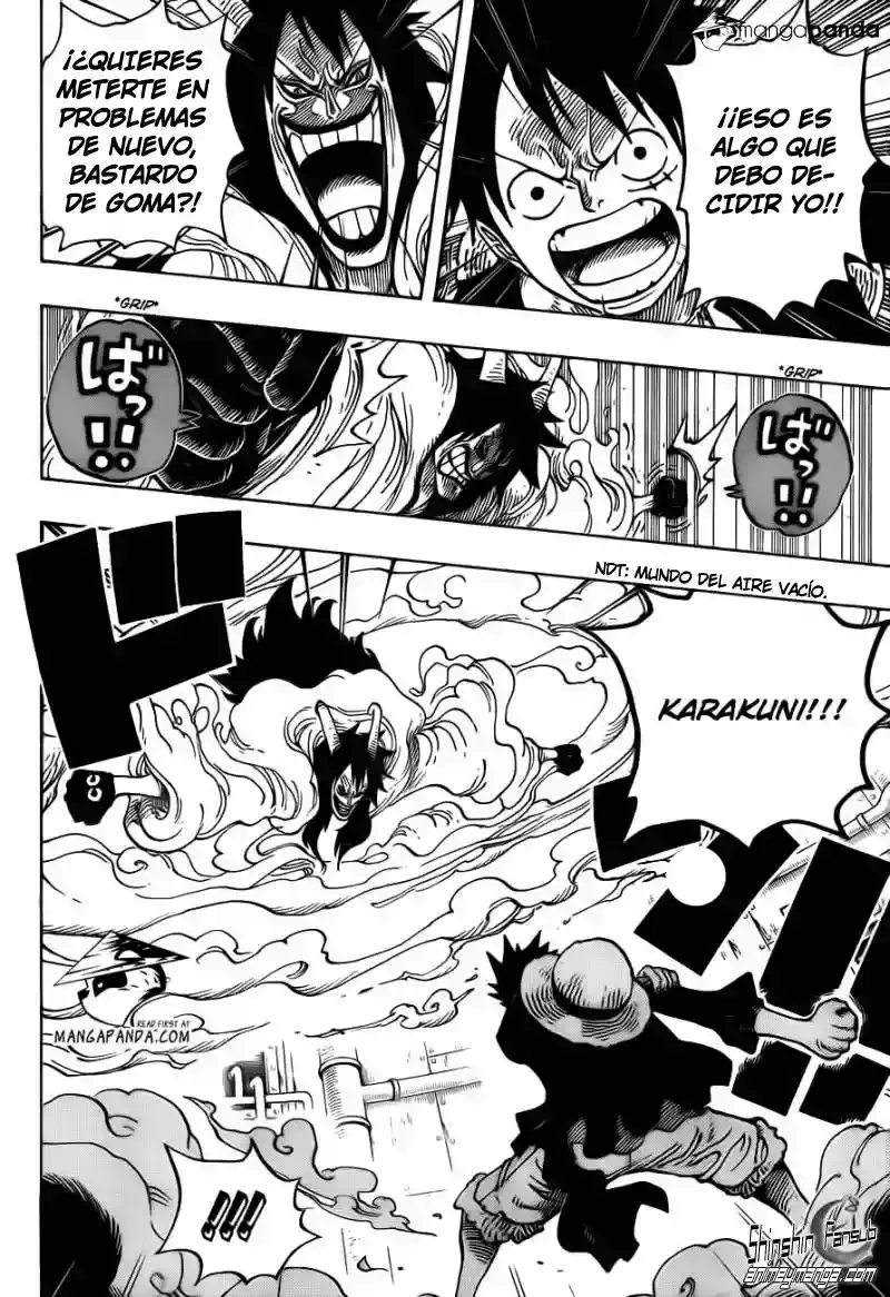 One Piece Capitulo 681 página 6