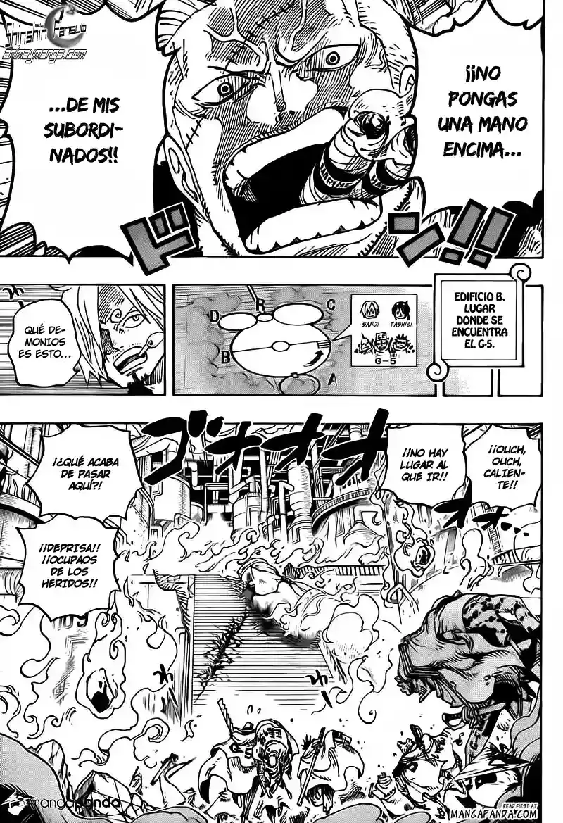 One Piece Capitulo 684 página 7