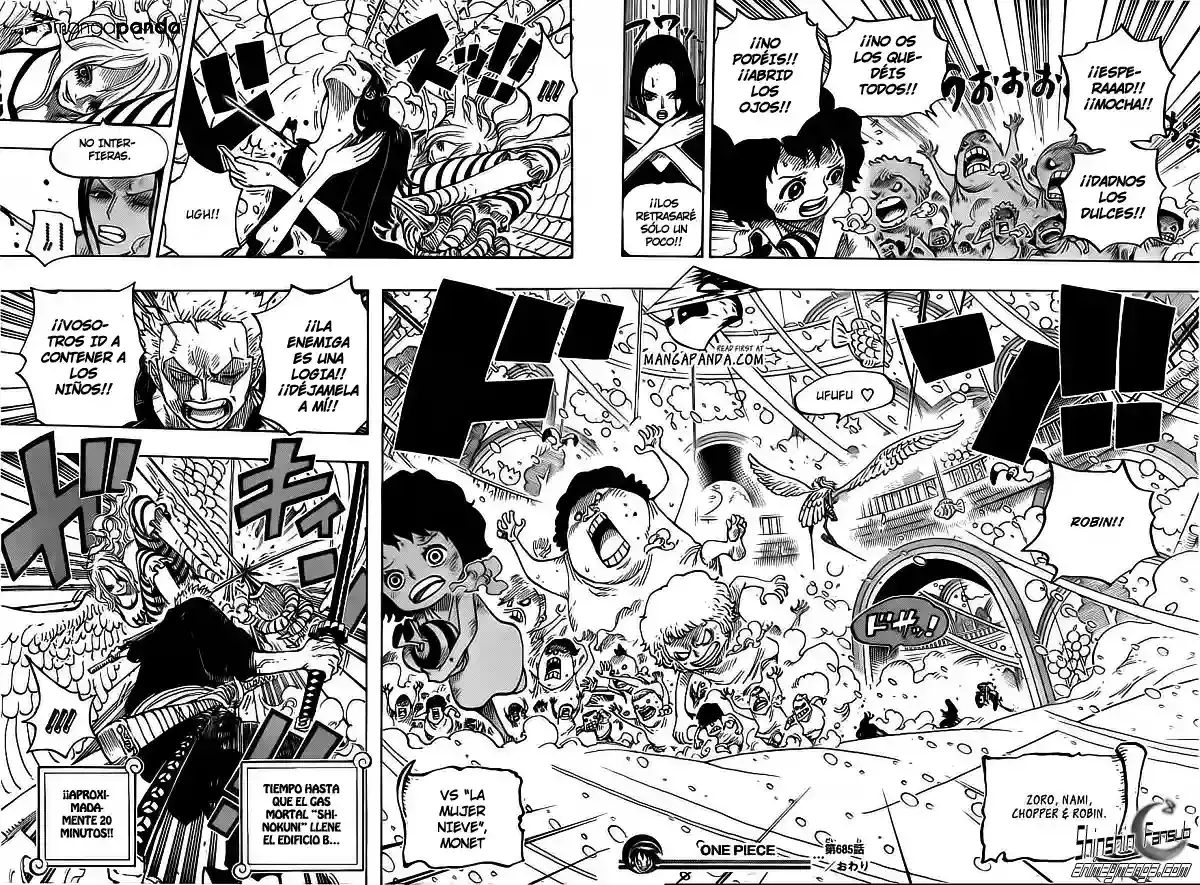 One Piece Capitulo 685 página 18