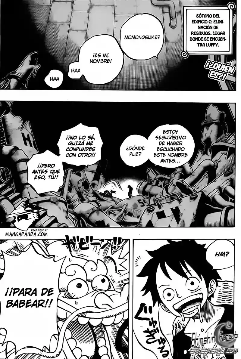 One Piece Capitulo 685 página 3