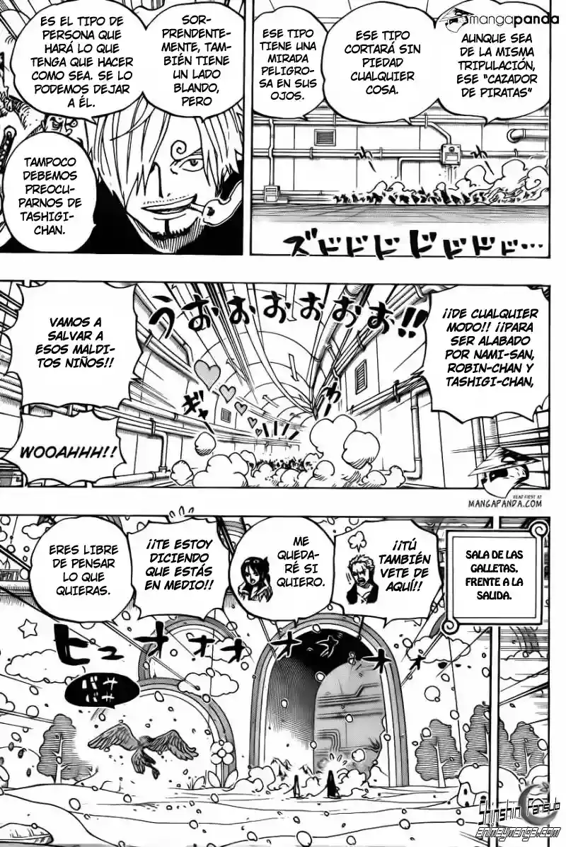 One Piece Capitulo 687 página 3
