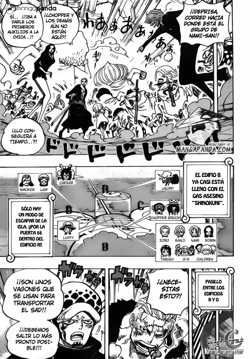 One Piece Capitulo 692 página 10