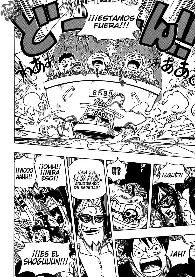 One Piece Capitulo 695 página 8