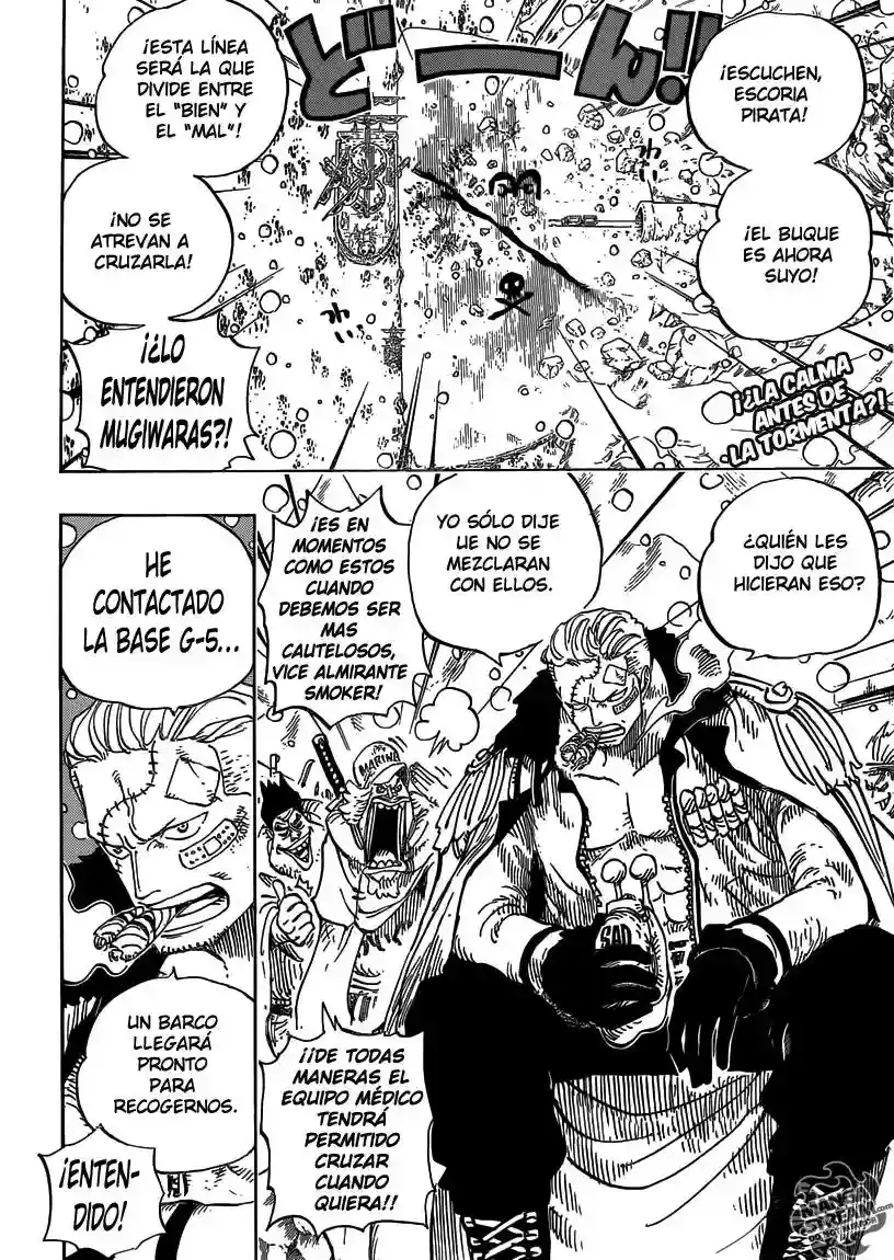 One Piece Capitulo 696 página 3