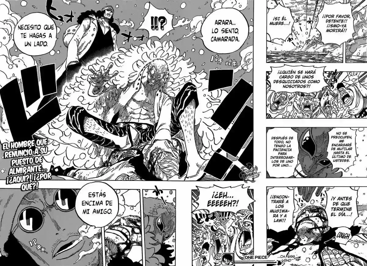 One Piece Capitulo 698 página 19