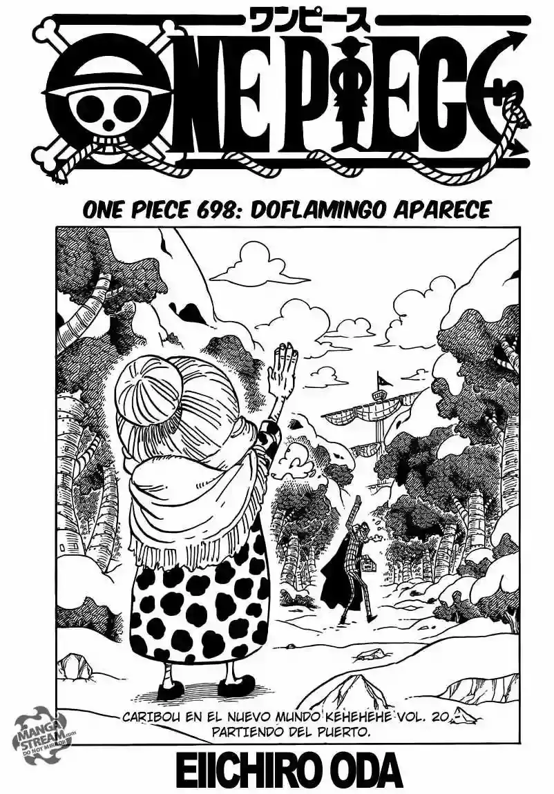 One Piece Capitulo 698 página 2