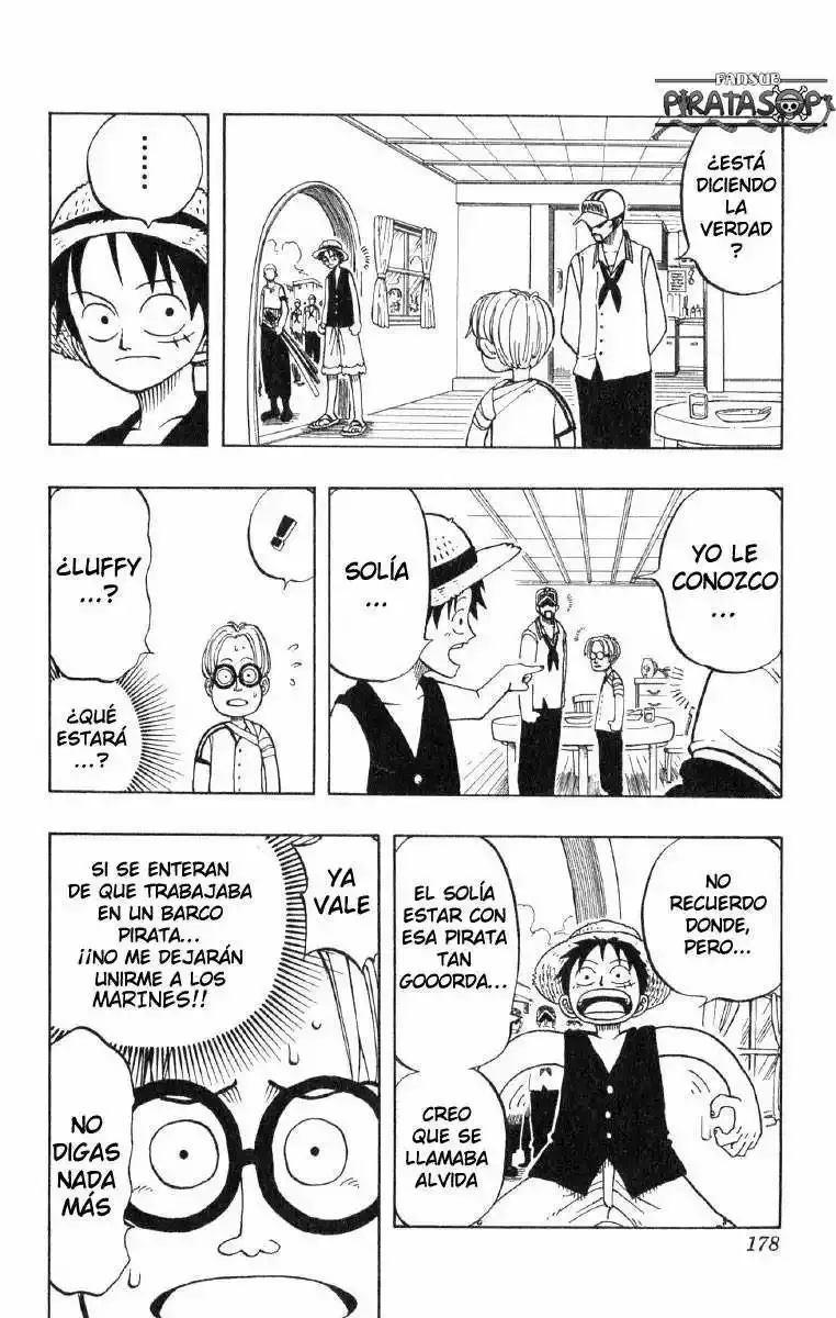 One Piece Capitulo 7: "Amigos" página 11