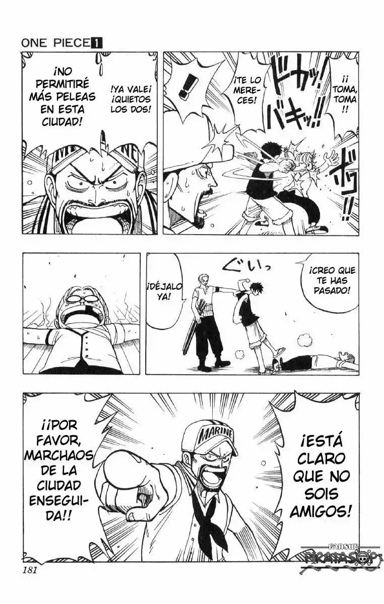 One Piece Capitulo 7: "Amigos" página 14