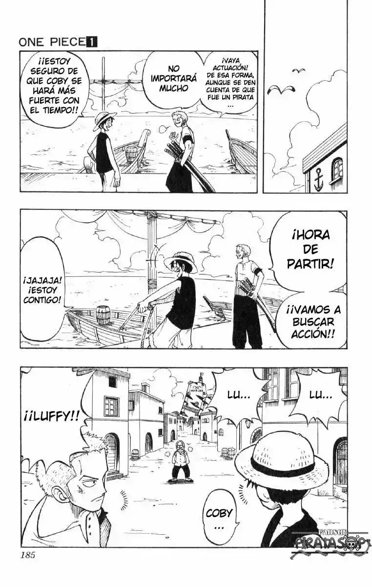 One Piece Capitulo 7: "Amigos" página 18