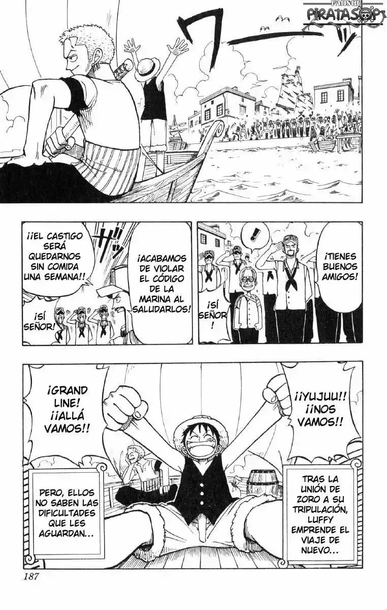 One Piece Capitulo 7: "Amigos" página 20