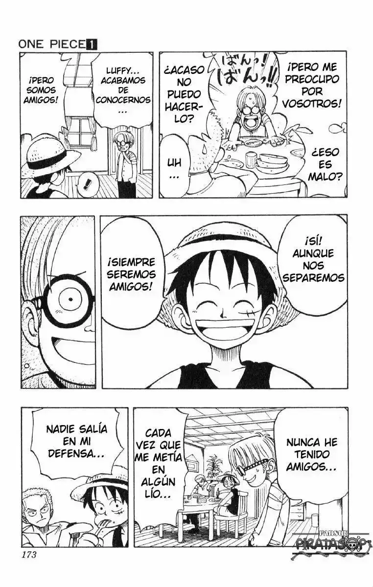 One Piece Capitulo 7: "Amigos" página 6