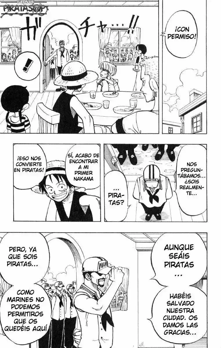 One Piece Capitulo 7: "Amigos" página 8