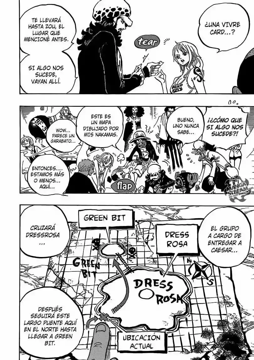One Piece Capitulo 701 página 7