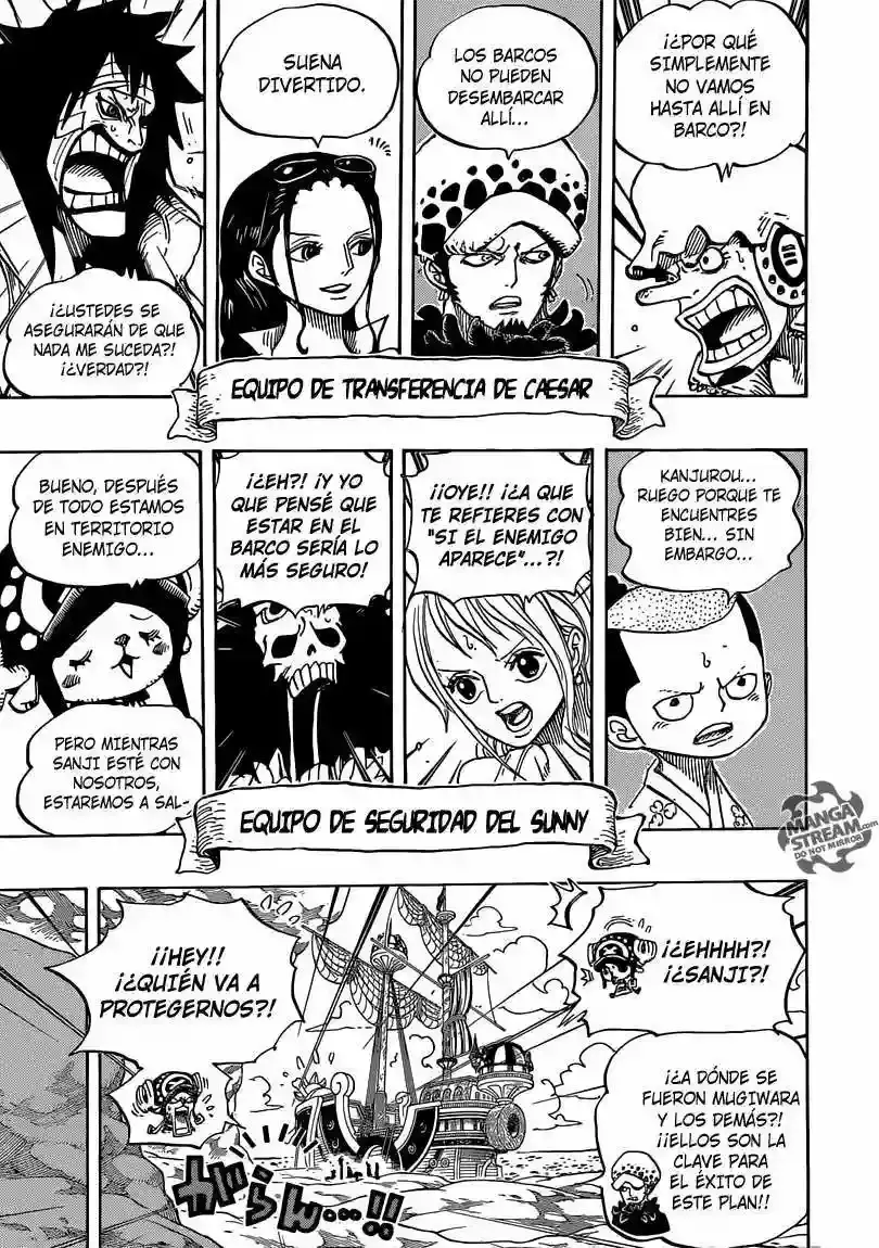 One Piece Capitulo 701 página 8