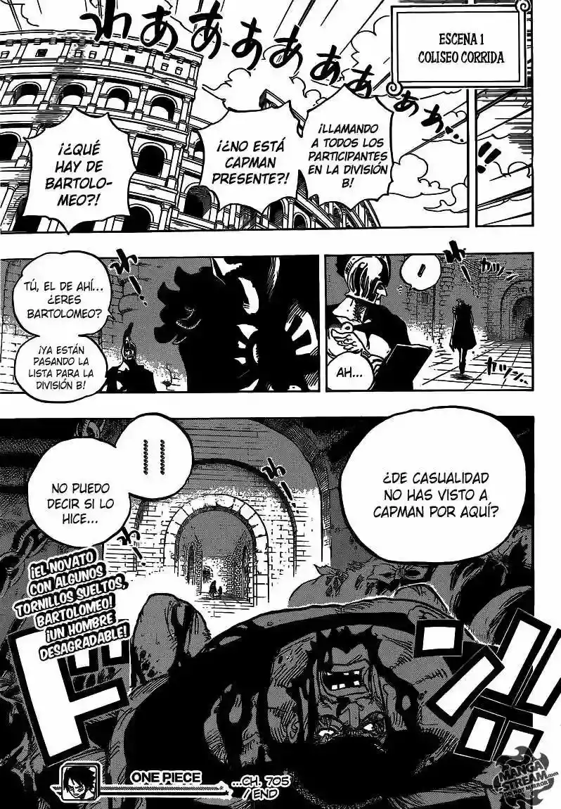 One Piece Capitulo 705 página 20