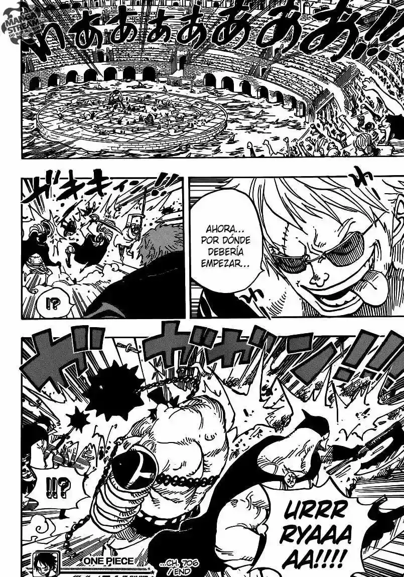 One Piece Capitulo 706 página 14