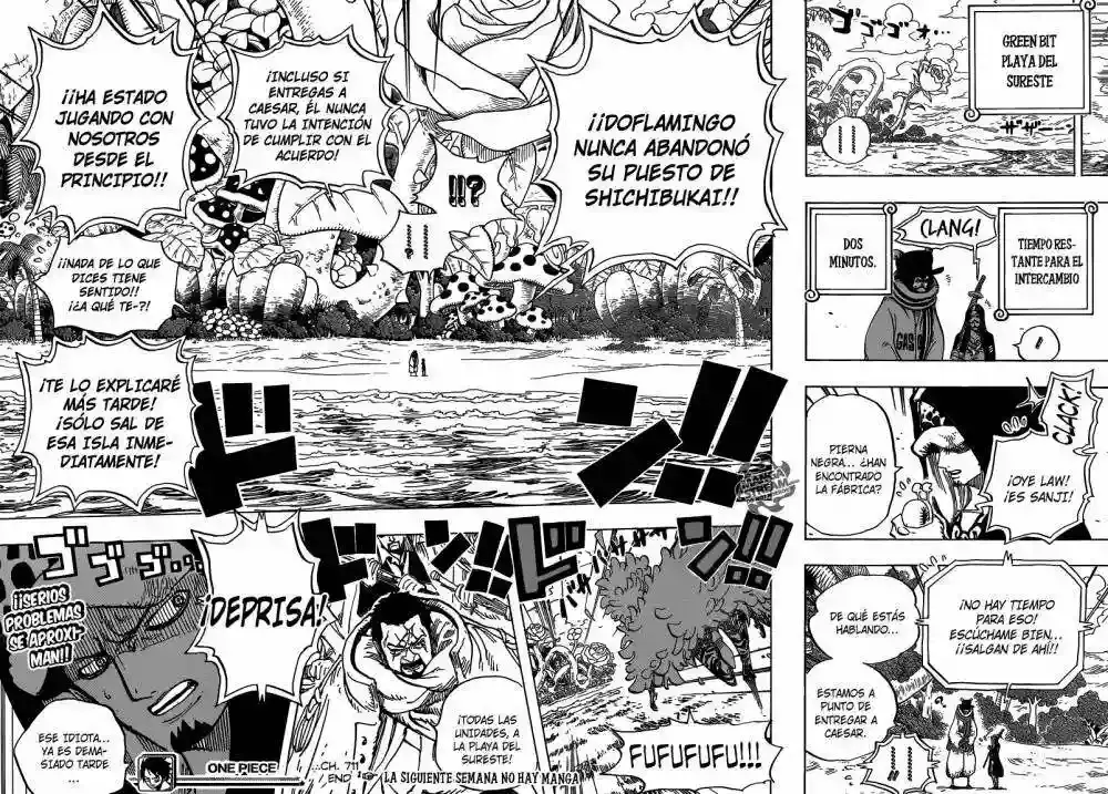 One Piece Capitulo 711 página 18