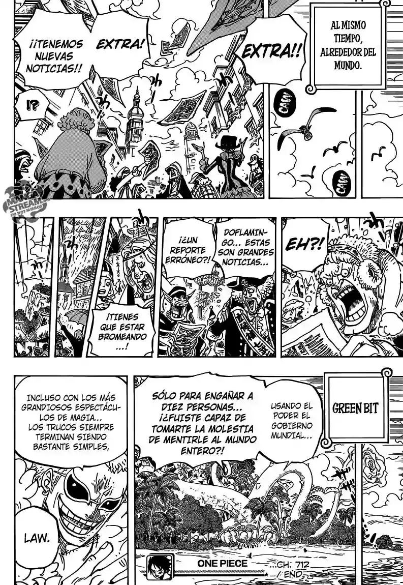 One Piece Capitulo 712 página 17