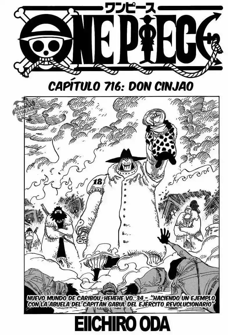 One Piece Capitulo 716 página 2