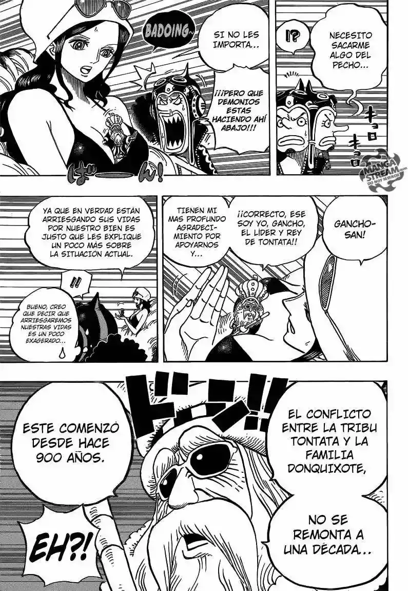 One Piece Capitulo 718 página 7