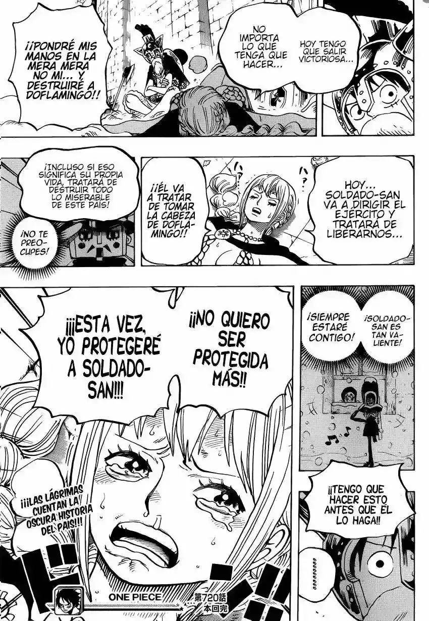 One Piece Capitulo 720 página 20