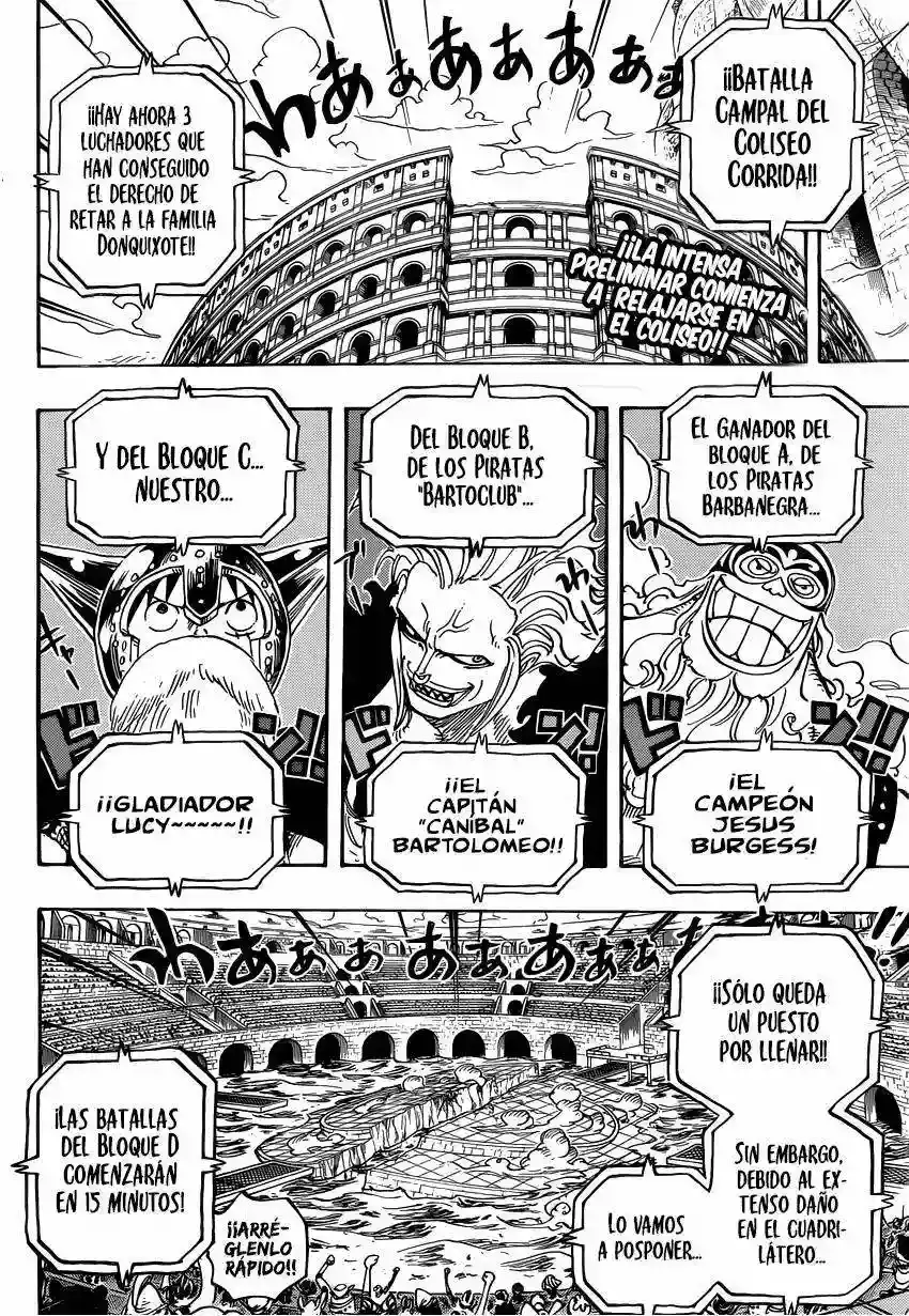 One Piece Capitulo 720 página 3