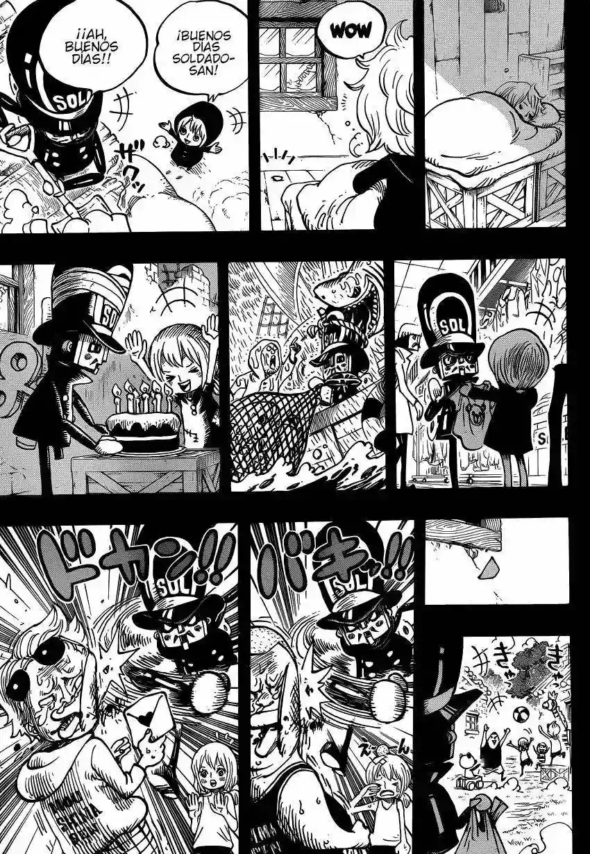 One Piece Capitulo 721 página 15