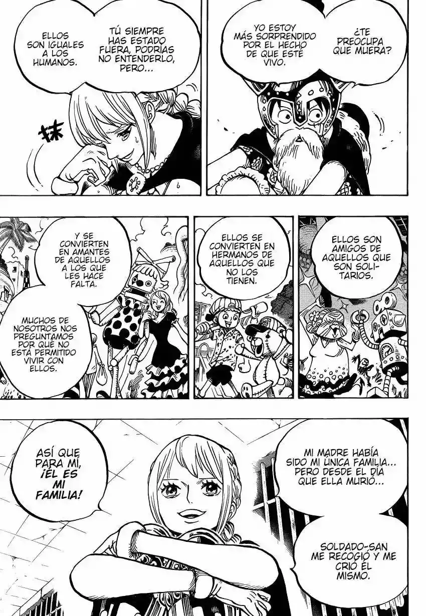 One Piece Capitulo 721 página 3