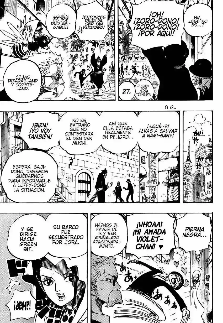 One Piece Capitulo 722 página 13