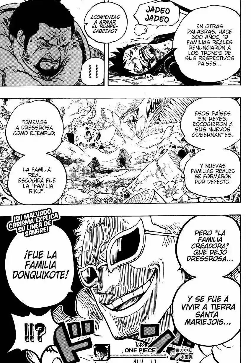 One Piece Capitulo 722 página 19
