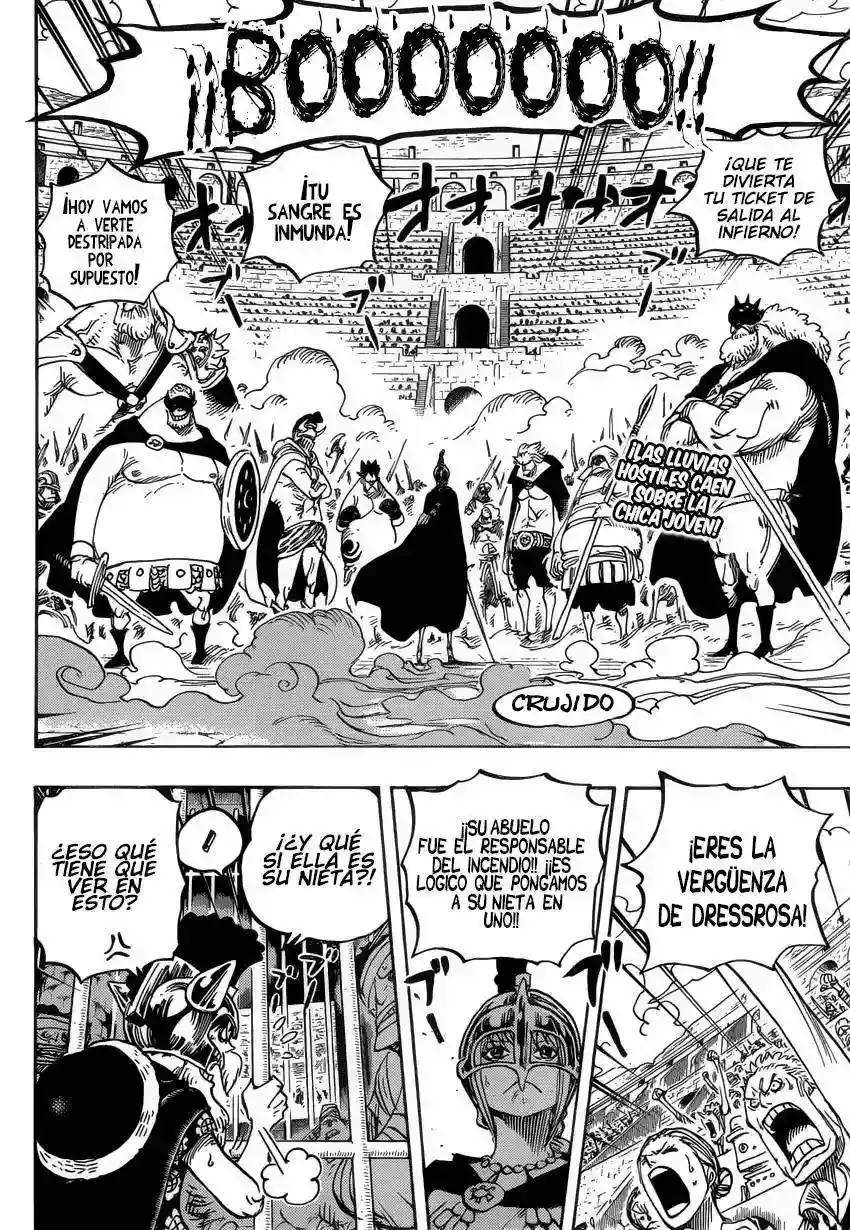 One Piece Capitulo 722 página 3