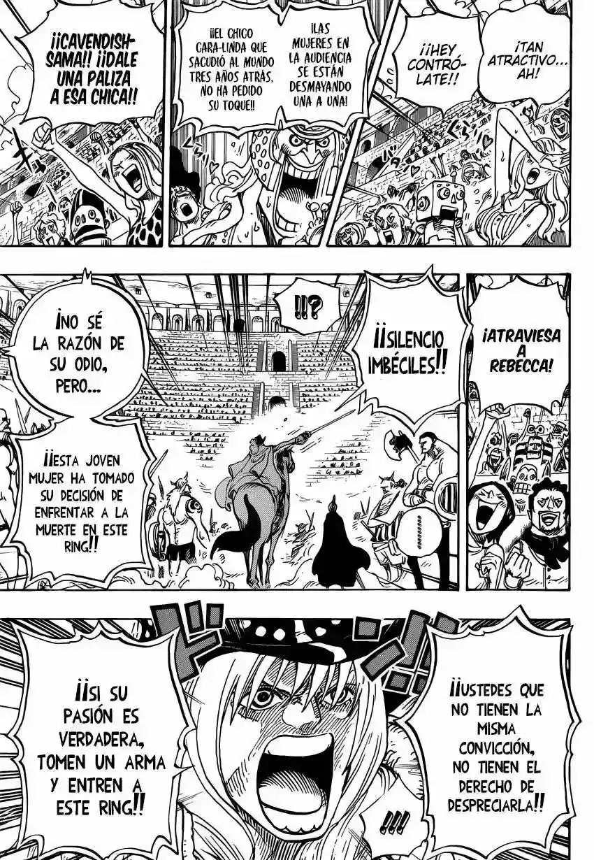 One Piece Capitulo 722 página 6