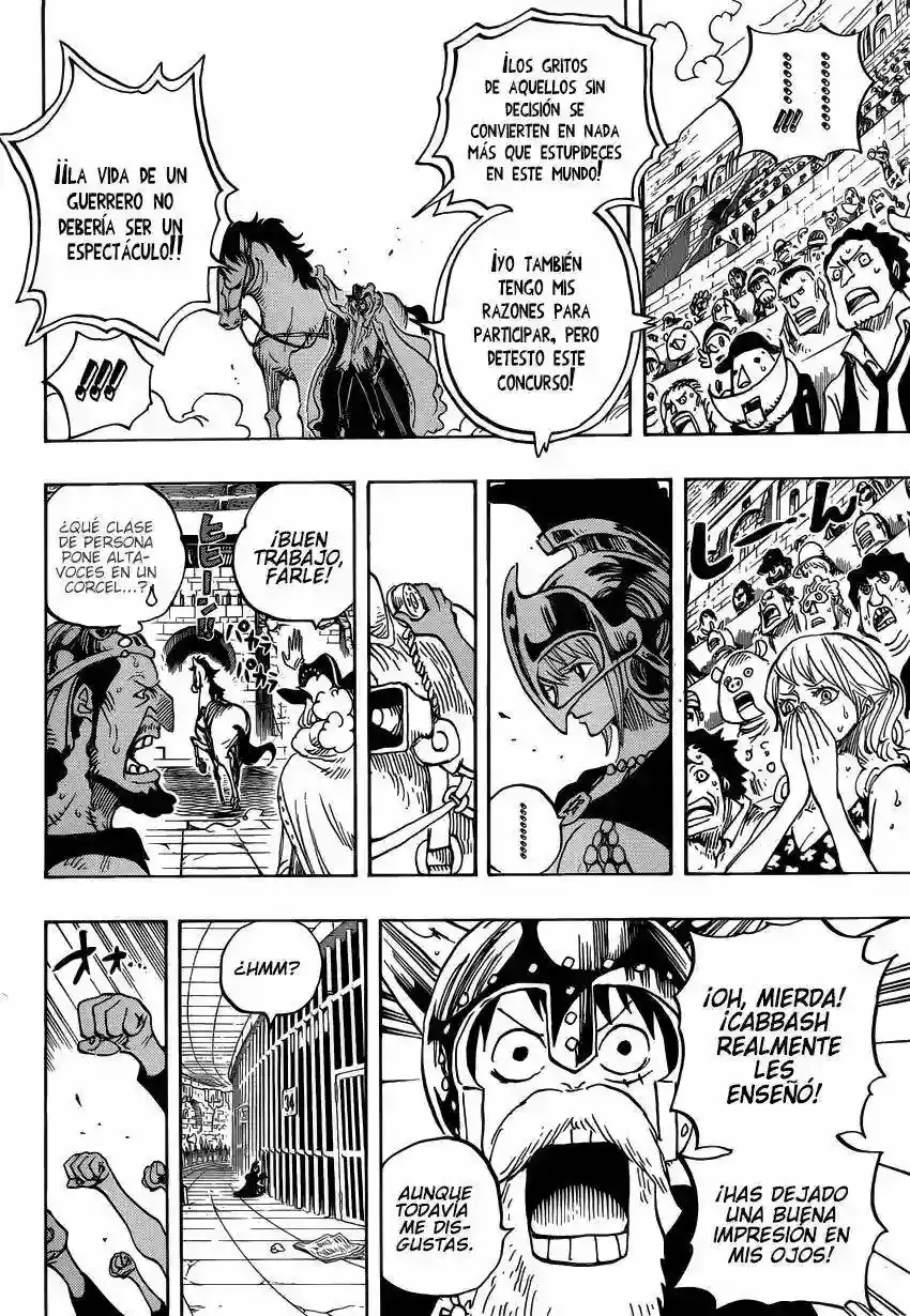 One Piece Capitulo 722 página 7