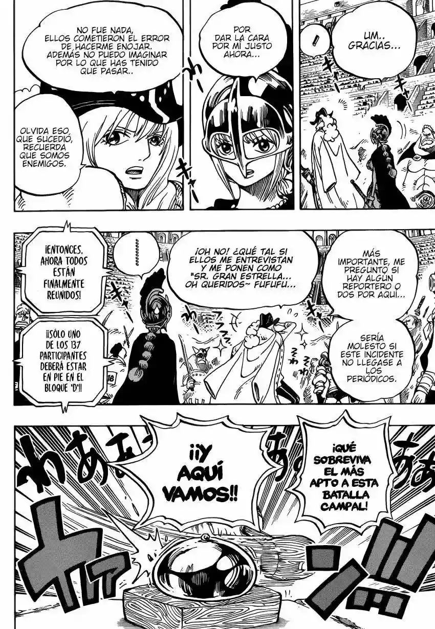 One Piece Capitulo 722 página 9