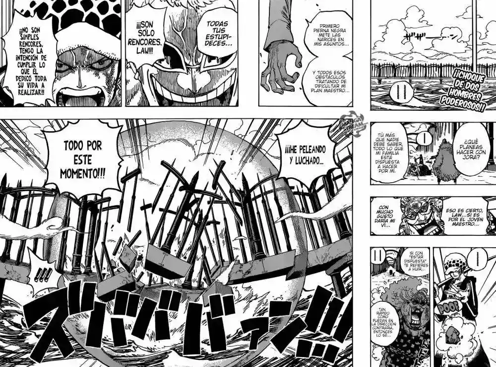 One Piece Capitulo 725 página 3