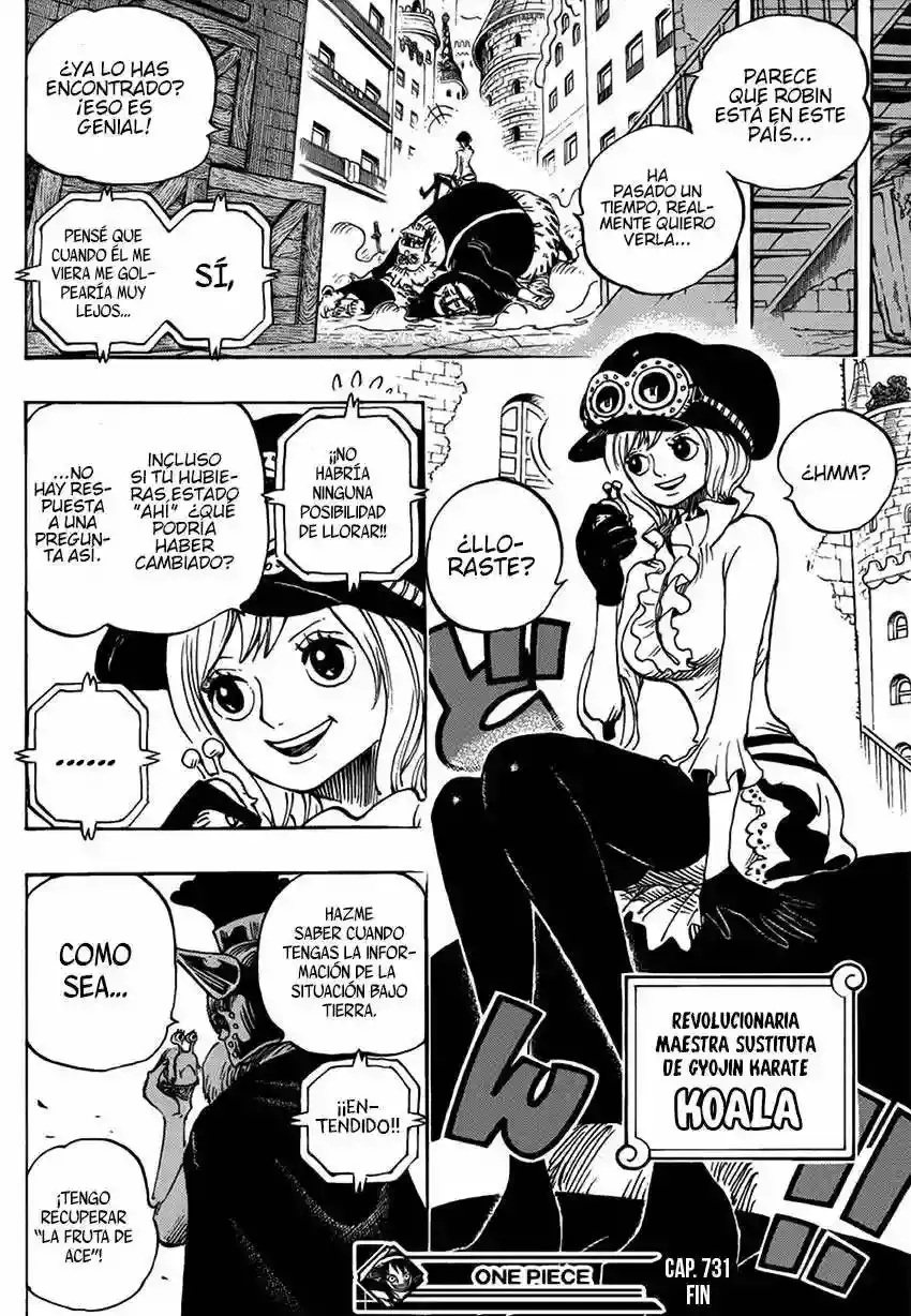 One Piece Capitulo 731 página 19