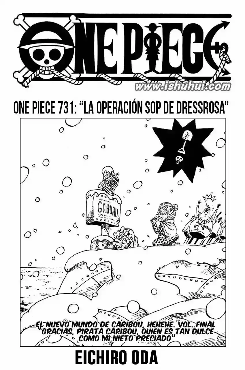 One Piece Capitulo 731 página 2