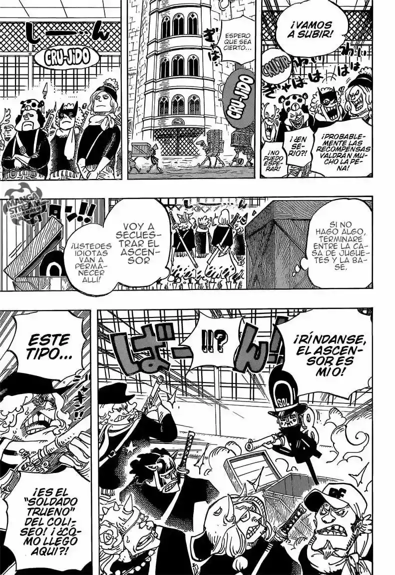 One Piece Capitulo 733: Los deseos de soldier-san página 15