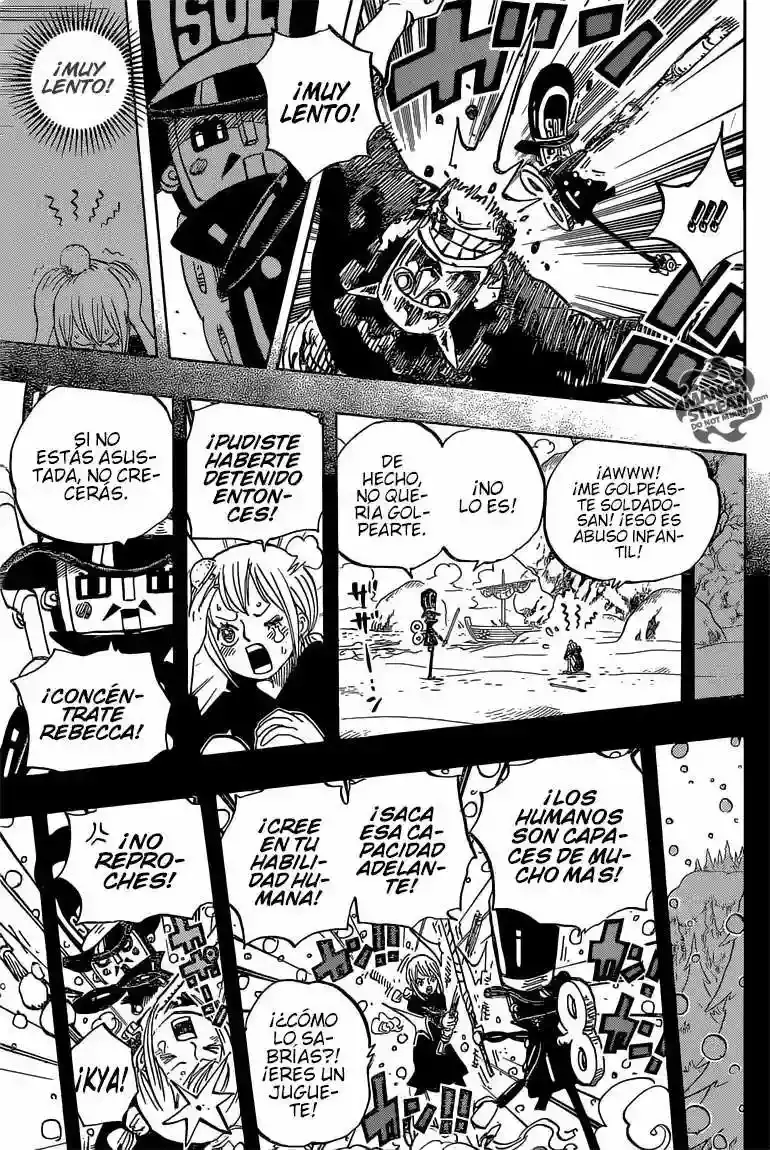 One Piece Capitulo 733: Los deseos de soldier-san página 17