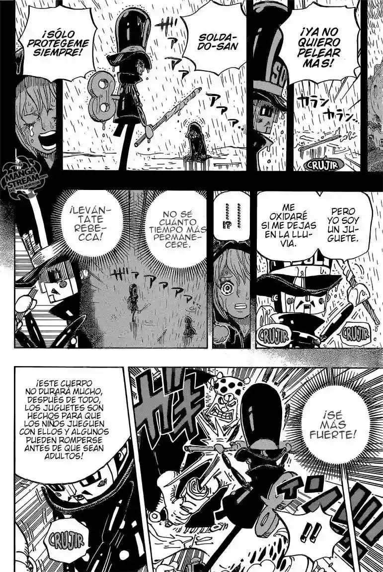 One Piece Capitulo 733: Los deseos de soldier-san página 18